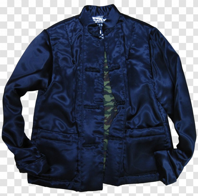 Cobalt Blue Textile Jacket Transparent PNG
