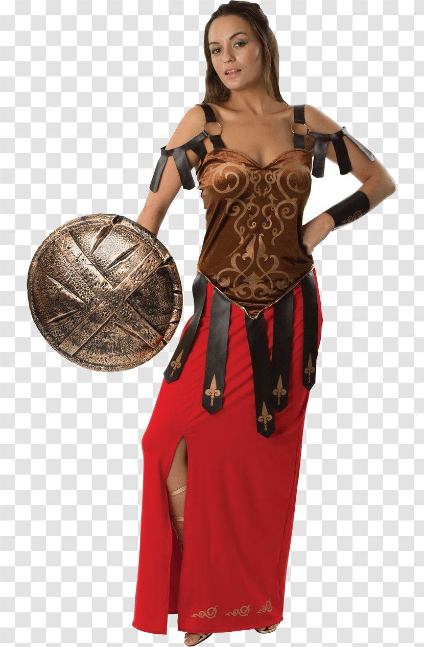 Costume Party Dress Woman Halloween - Gladiator Transparent PNG