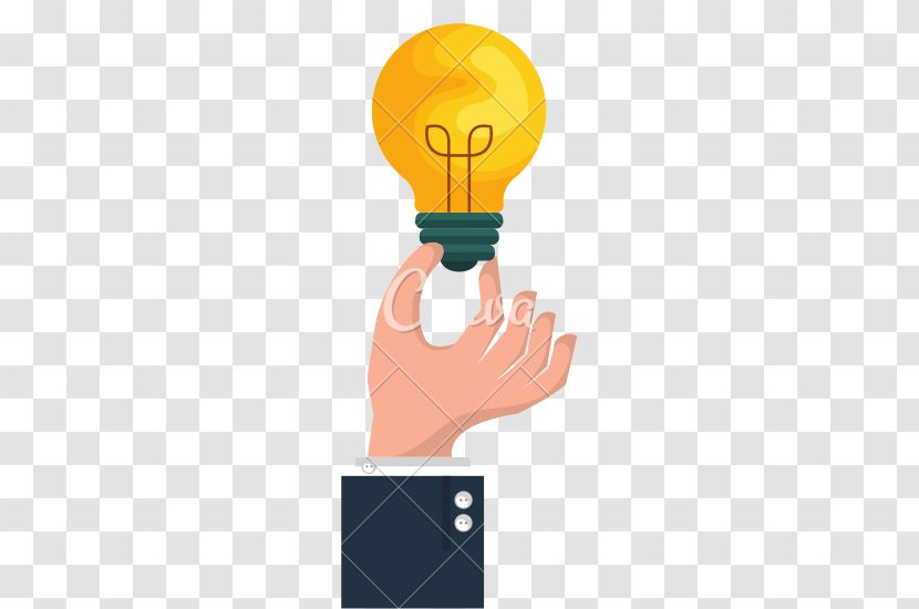 Incandescent Light Bulb Lamp - Money - Hand Holding Transparent PNG