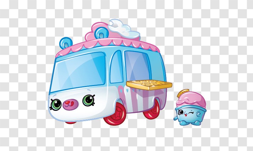 Car Shopkins Vehicle Van Bumper - Toy - Outer Space Party Transparent PNG