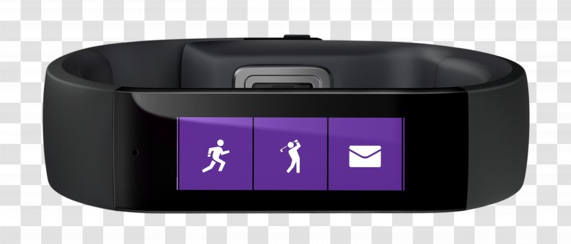 Activity Monitors Microsoft Band Smartwatch Corporation Heart Rate Monitor - Technology - Tile Gps Tracking Unit Transparent PNG