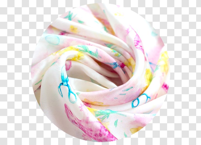 Silk Clothing Accessories Headscarf - Scarf Transparent PNG