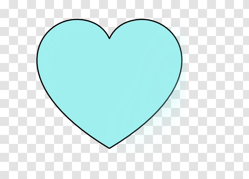 Heart Blue Love Clip Art - Frame - Light Transparent PNG