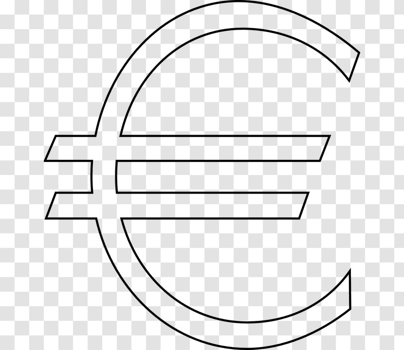 Euro Sign Dollar Clip Art - Frame - Geldeuro Transparent PNG