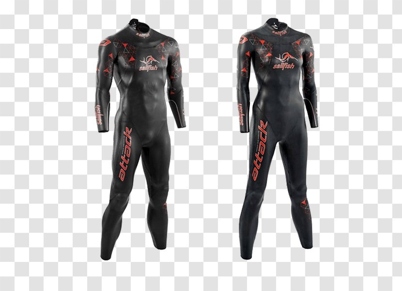 Wetsuit Neoprene Diving Suit Triathlon Buoyancy - Cartoon - Man Swimming Transparent PNG