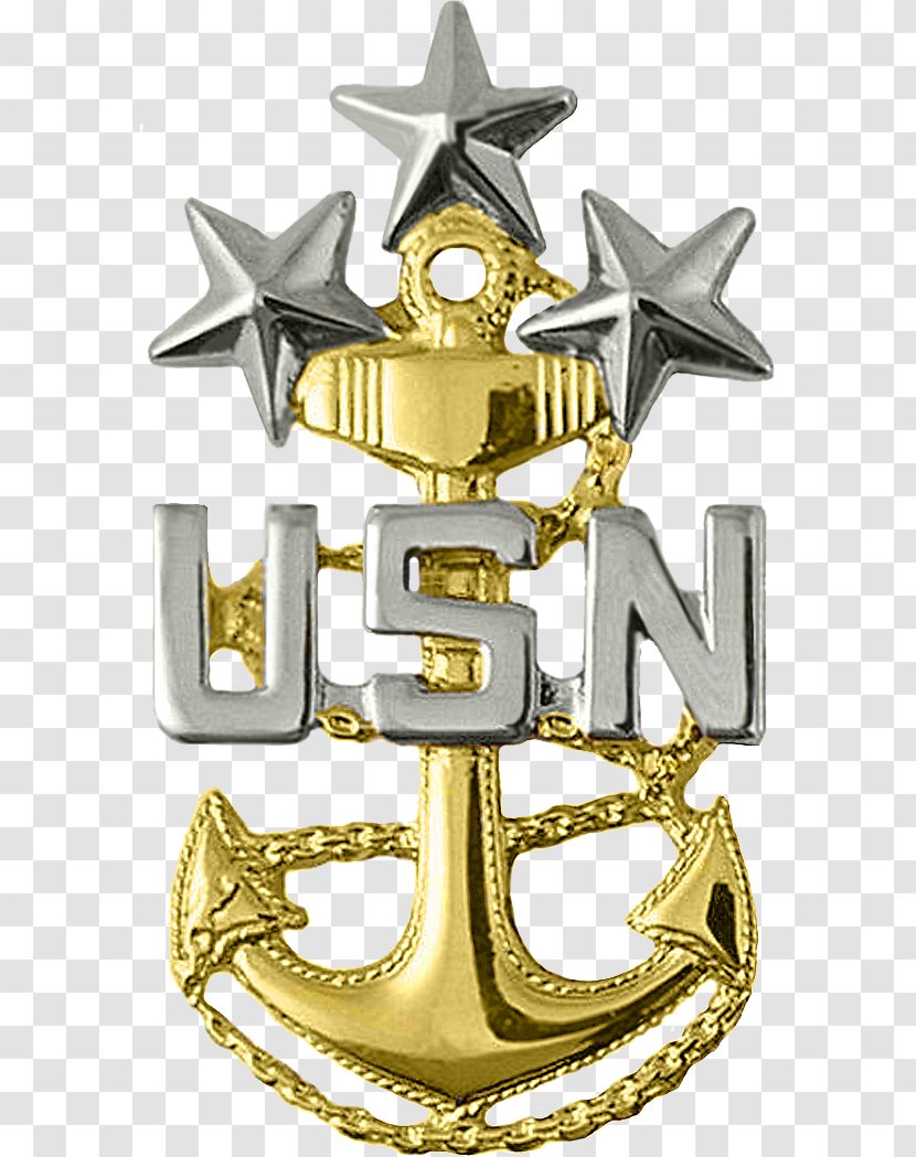 United States Navy Master Chief Petty Officer Senior Foul - Of The - Brass Transparent PNG