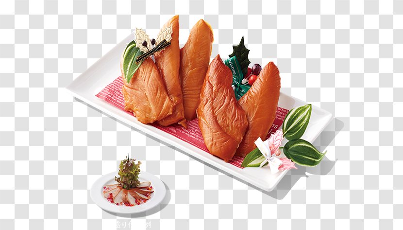 Sashimi Smoked Salmon Platter Recipe - Dish - Chicken Transparent PNG