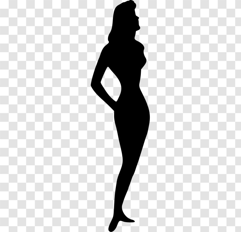 Silhouette Woman Clip Art - Joint Transparent PNG