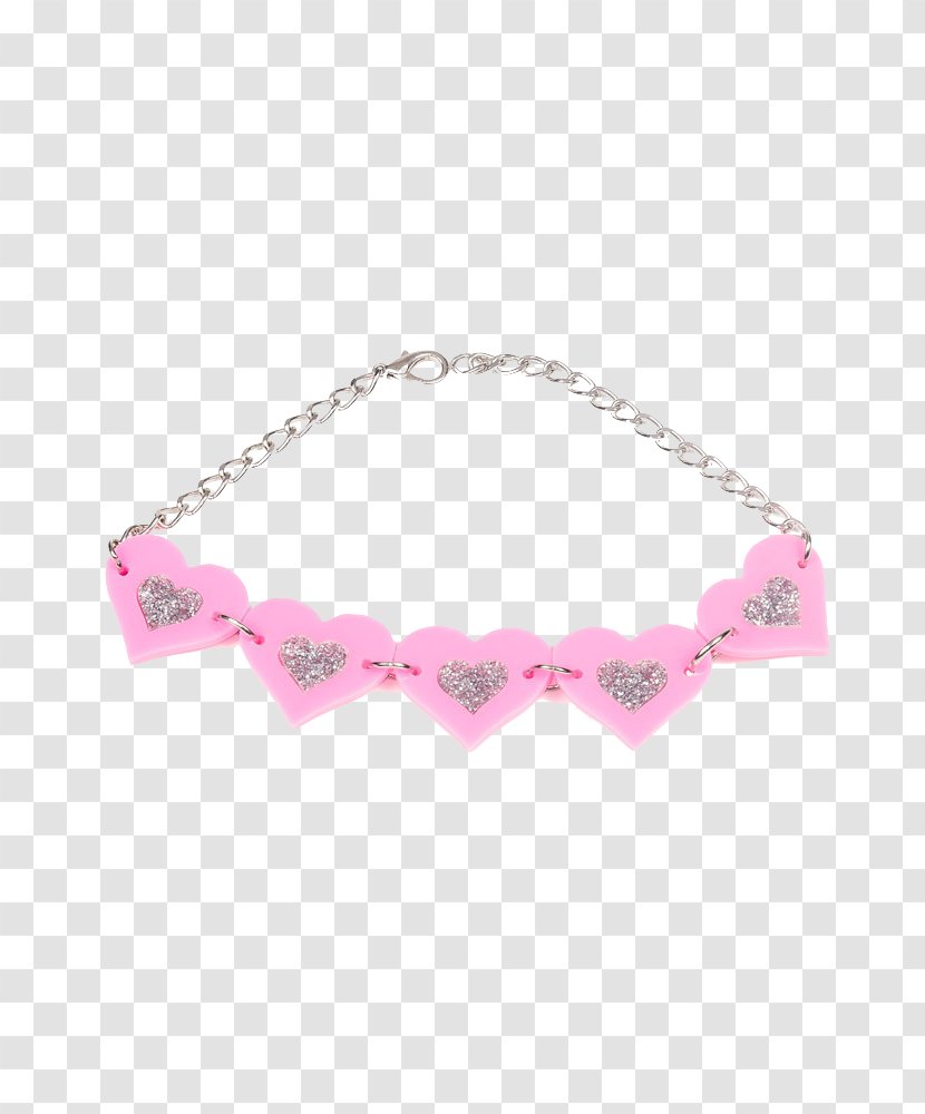 Necklace Bracelet Body Jewellery Pink M - Jewelry Transparent PNG