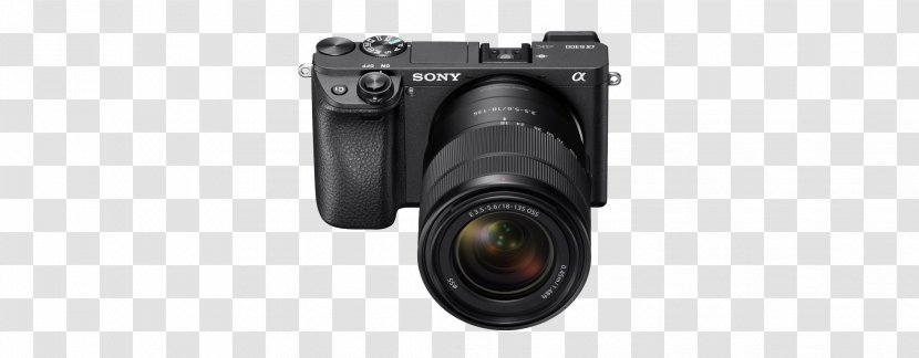 Mirrorless Interchangeable-lens Camera Sony Alpha 6300 α6000 Canon EF-S 18–135mm Lens - Interchangeablelens Transparent PNG