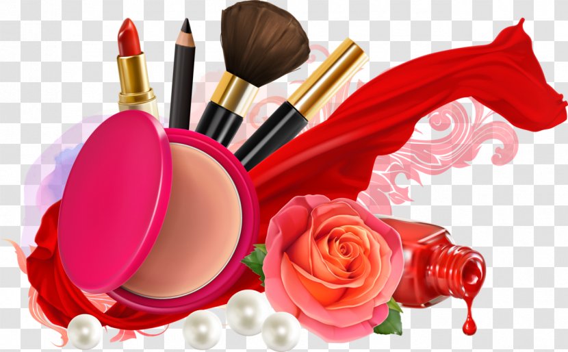 Cosmetics Vector Graphics Make-up Cosmetology Illustration - Drawing - Lipstick Transparent PNG