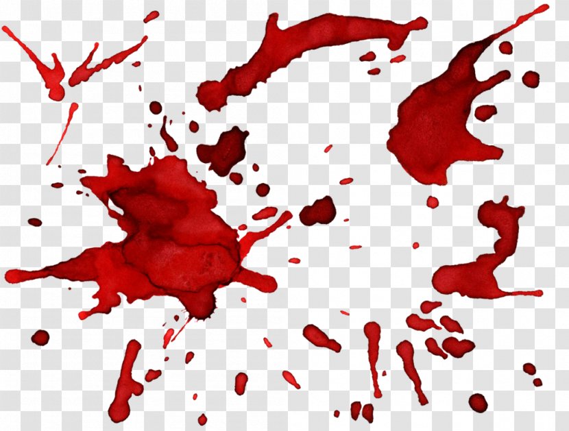 Blood Stock Photography - Theatrical - Bloodstains Transparent PNG