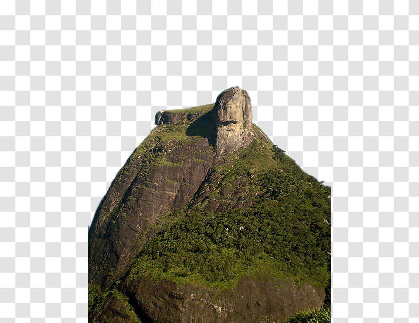 Pedra Da Gxe1vea Parque Lage Bonita Centro, Rio De Janeiro - Brazil - Rock Scenery Transparent PNG