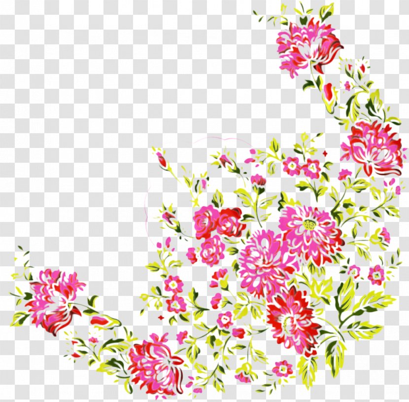 Floral Design Cut Flowers Flower Bouquet Drawing - Plant Transparent PNG