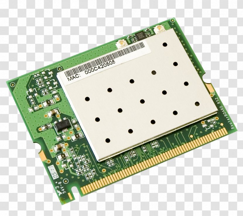 RouterBOARD MikroTik Mini PCI IEEE 802.11 - Mikrotik - Microcontroller Transparent PNG