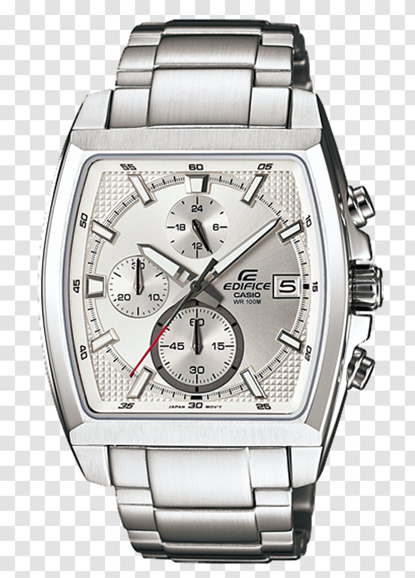 Casio Edifice Watch Chronograph Clock - Illuminator Transparent PNG