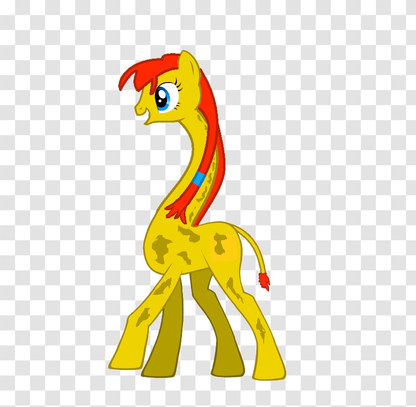 Giraffe Horse Pony Clip Art - Cartoon Transparent PNG