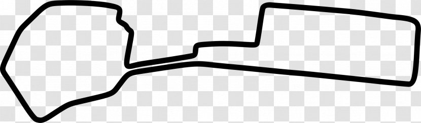Baku City Circuit Azerbaijan Grand Prix Race Track Electronic Clip Art - Black And White Transparent PNG
