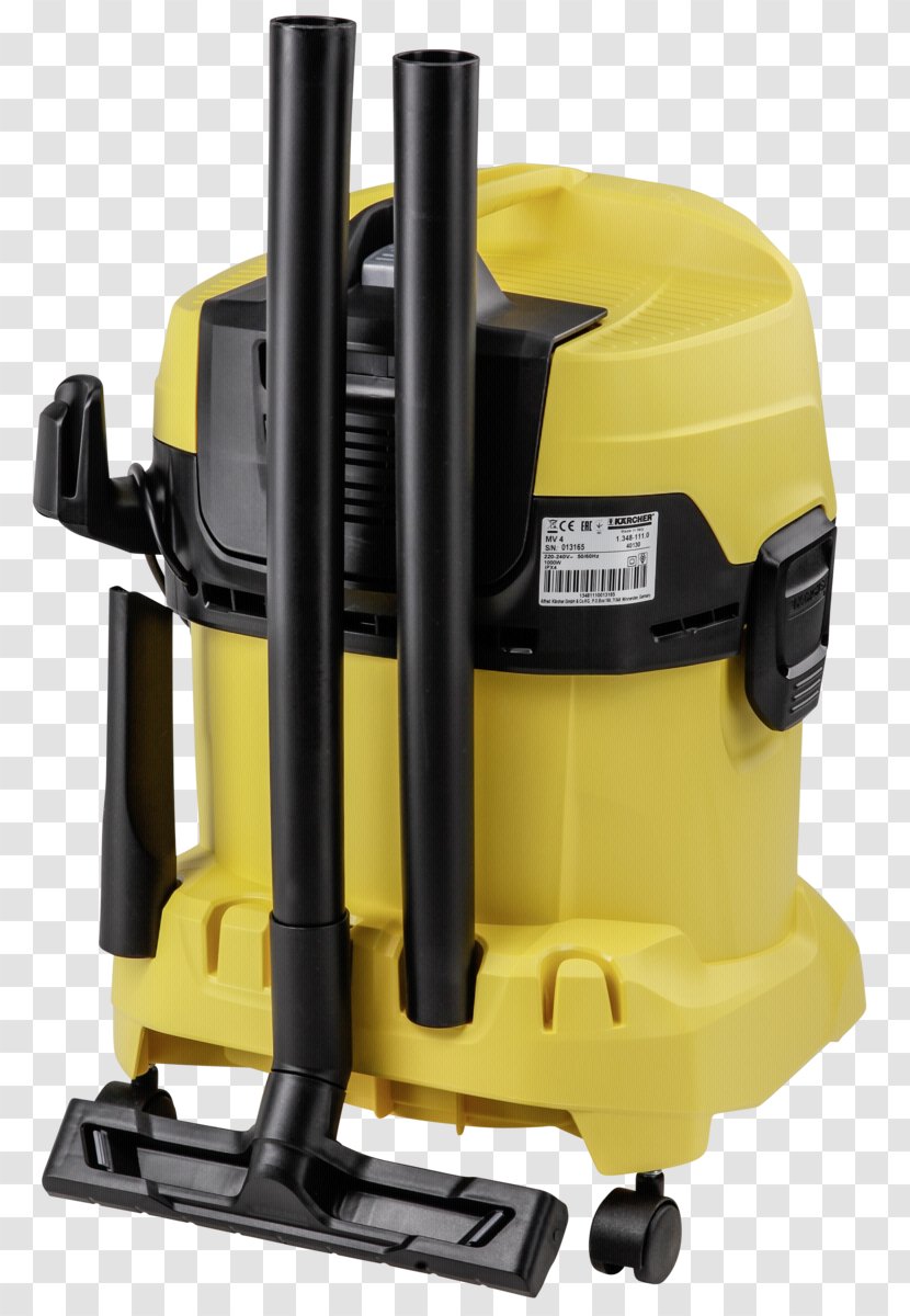 Vacuum Cleaner Kärcher Yellow - Karcher Wd 5 Premium Transparent PNG