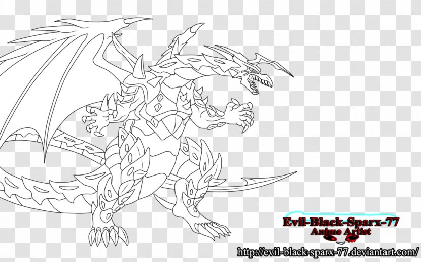 Line Art Pyrus Helios Dorago Tigres Hydranoid - Bakugan Battle Brawlers - Monochrome Transparent PNG