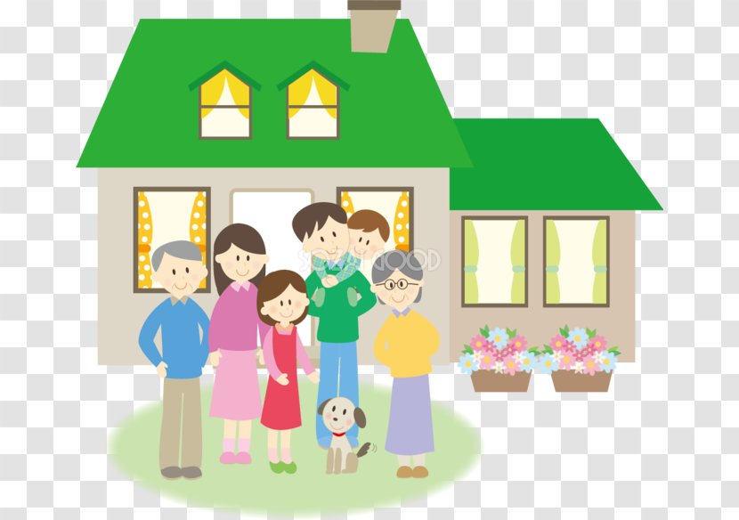 House Plan Illustration Family Building - Pyeong Transparent PNG