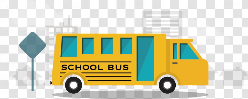 School Bus Yellow - Vector Transparent PNG