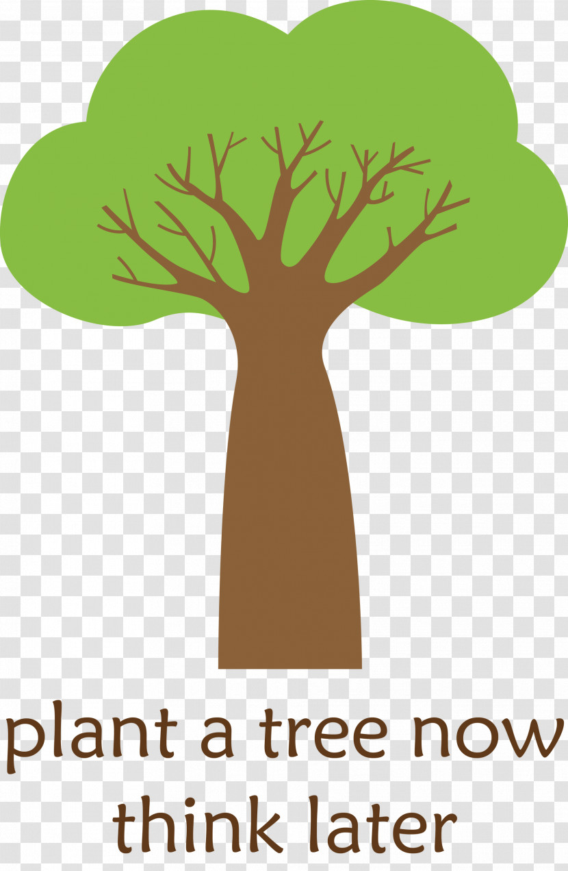 Plant A Tree Now Arbor Day Tree Transparent PNG