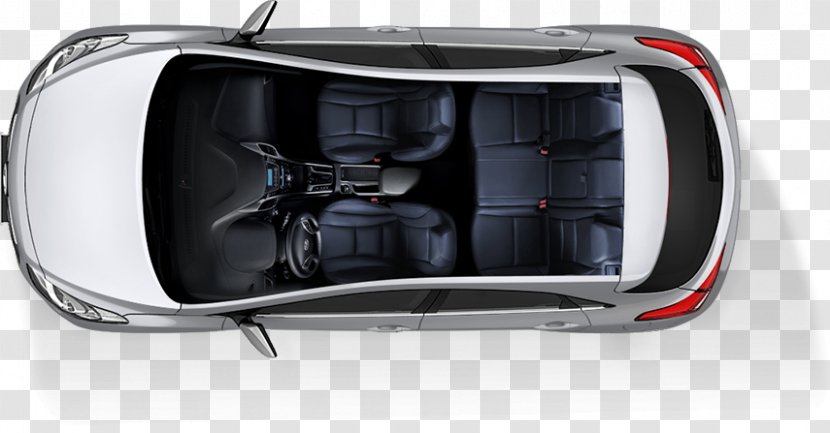 Hyundai I30 Motor Company Car Elantra - Automotive Lighting - Top View Sofa Transparent PNG