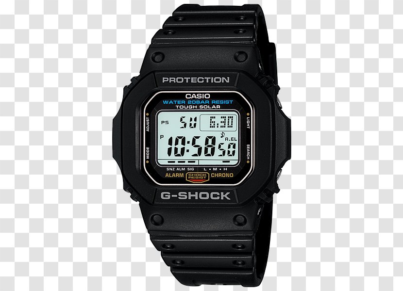 G-Shock Solar-powered Watch Casio Amazon.com - Brand Transparent PNG