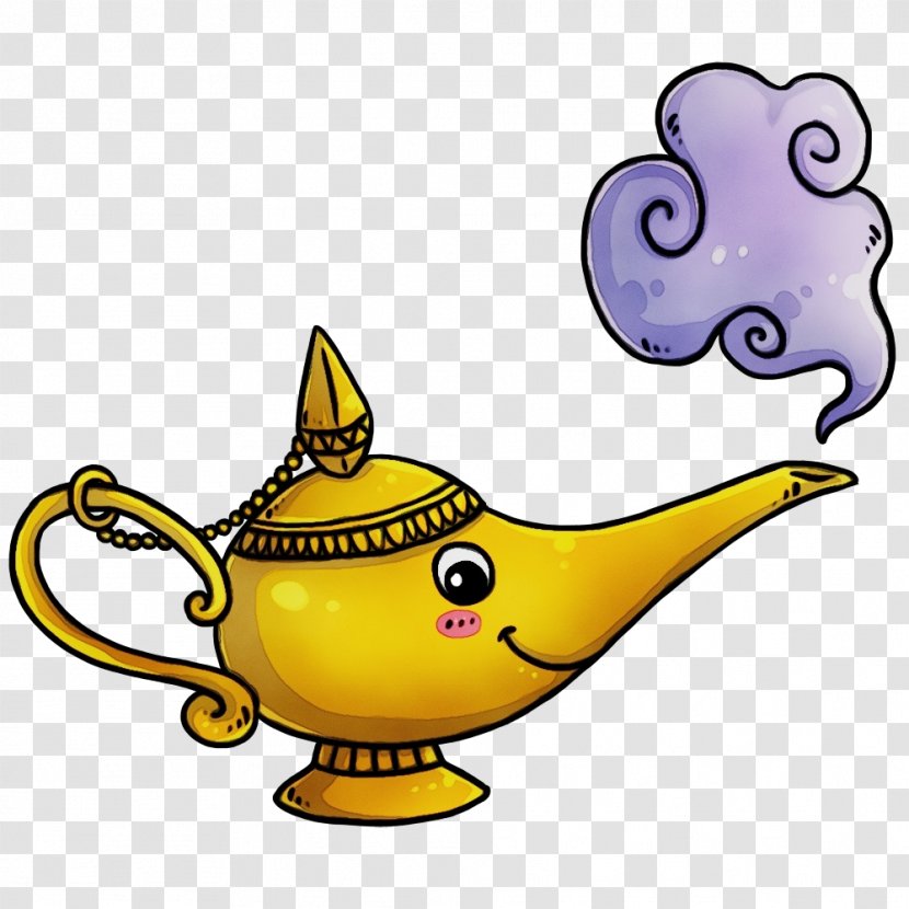 Genie Clip Art Aladdin Openclipart Free Content - Cartoon Transparent PNG