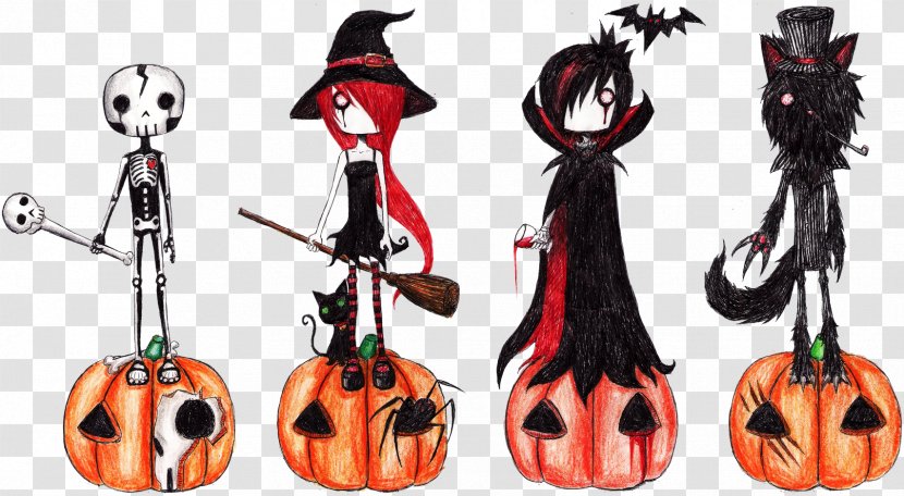 Halloween Drawing Image Illustration Google Doodle - Tangled - Characters Transparent PNG