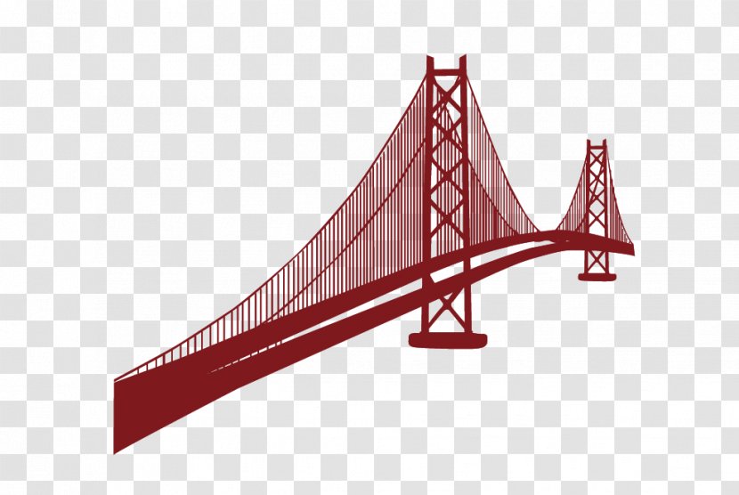 Golden Gate Bridge San Franciscou2013Oakland Bay - Triangle Transparent PNG