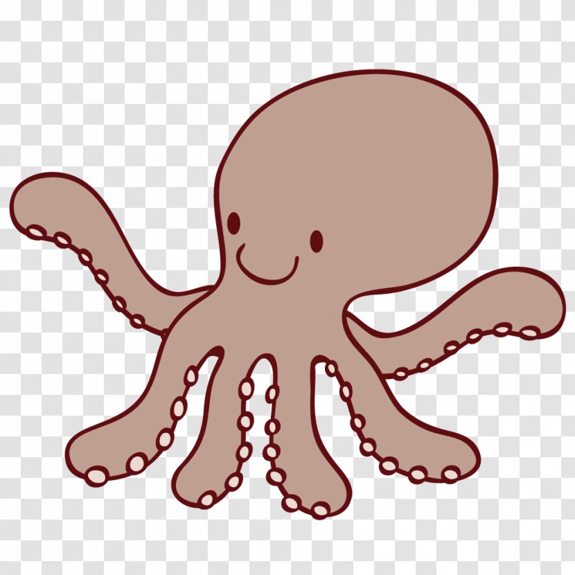 Octopus Clip Art - Frame - Cute Transparent PNG