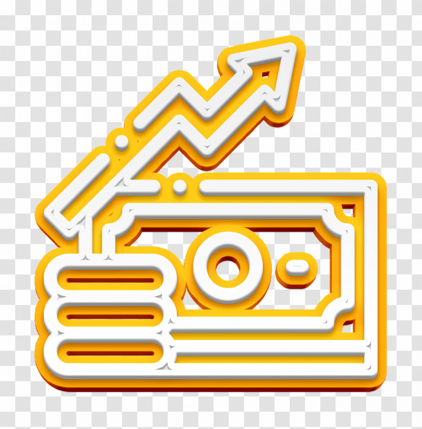 Job Promotion Icon Graph Icon Salary Icon Transparent PNG