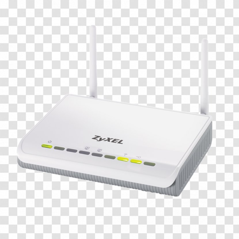 Wireless Access Points Router Zyxel Wi-Fi - Dsl Modem - Ralink Transparent PNG