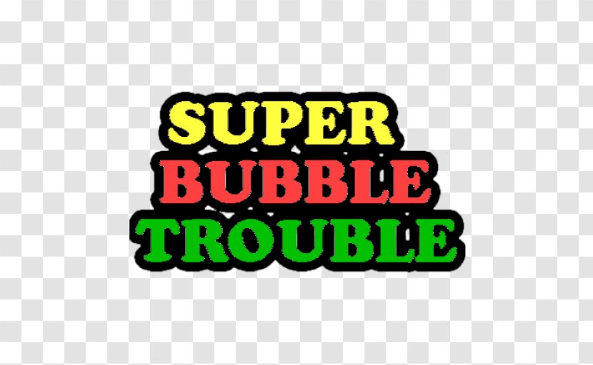 Super Bubble Trouble Logo Clip Art Font Brand - Green Transparent PNG