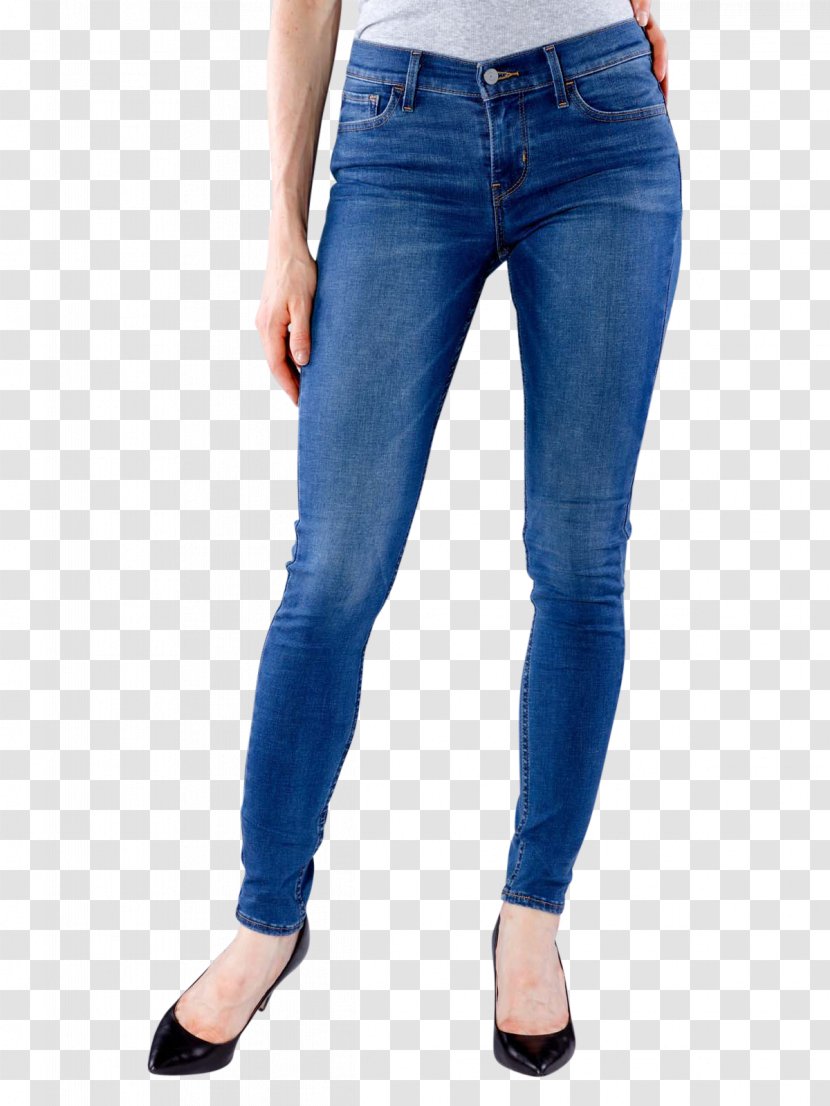 Electric Blue Cobalt Jeans Denim - Flower Transparent PNG