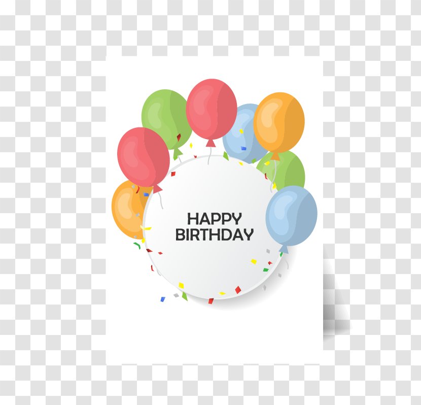 Balloon Birthday Cake Clip Art - Cards Transparent PNG