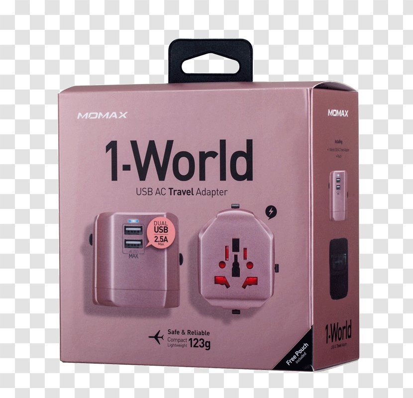 Battery Charger Adapter USB AC Power Plugs And Sockets Reisestecker - Travel - TRAVEL THE WORLD Transparent PNG