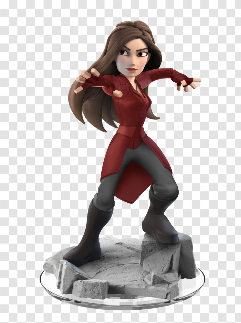Disney Infinity 3.0 Wanda Maximoff Captain America: Civil War Infinity: Marvel Super Heroes Black Widow - Avengers - Scarlet Witch Transparent PNG
