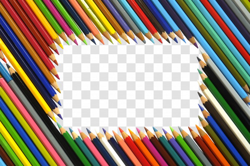 Colored Pencil Drawing - Color - CRAYONS Transparent PNG