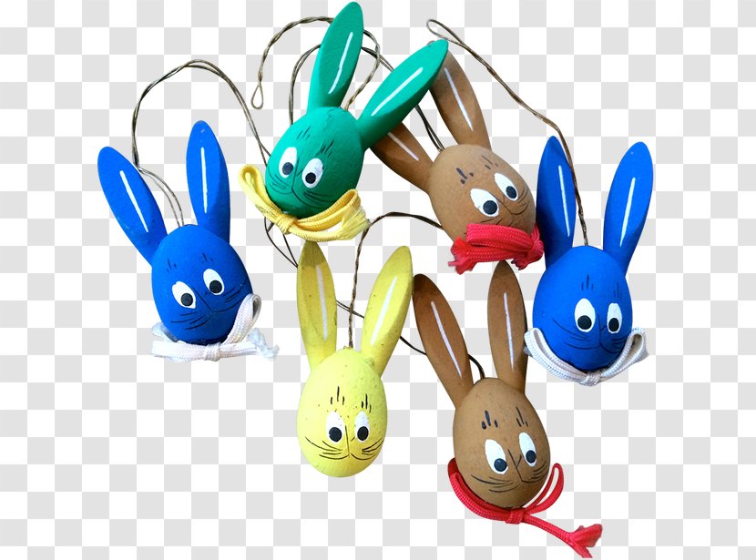 Technology Hare Material - Hand-painted Easter Transparent PNG