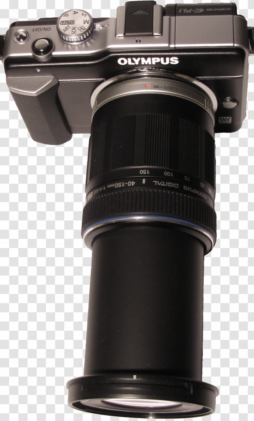 Camera Lens Teleconverter Mirrorless Interchangeable-lens - Interchangeablelens Transparent PNG