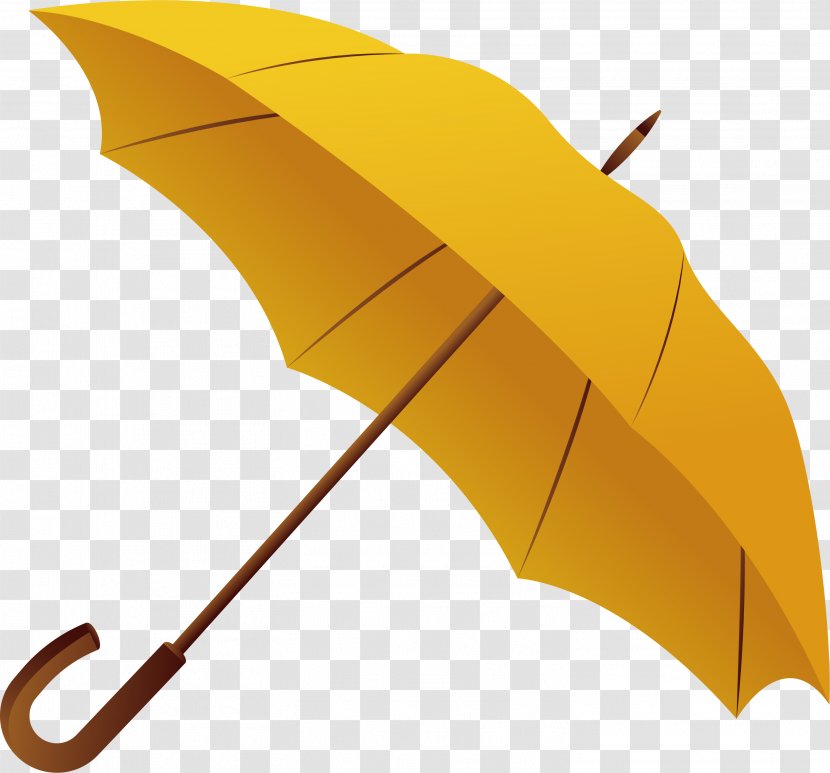 Umbrella Gadget Color - Yellow Transparent PNG