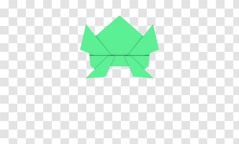 Line Green Angle Origami - Triangle Transparent PNG