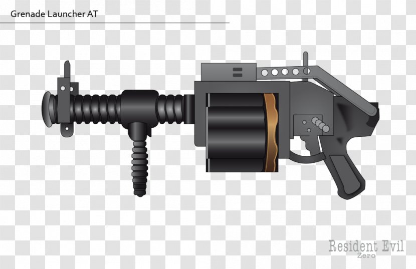 Firearm Weapon Trigger Air Gun Barrel - Grenade Transparent PNG