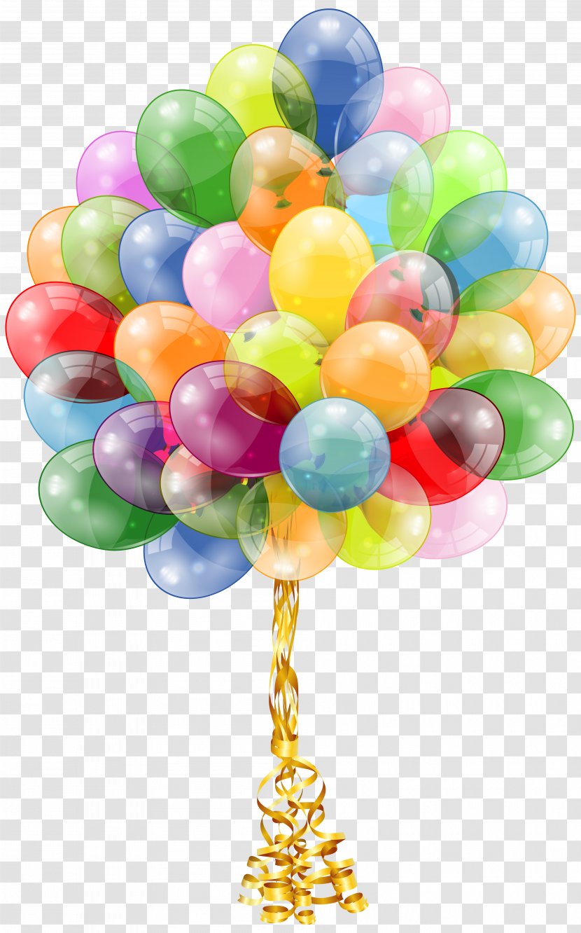 Balloon Birthday Stock Photography Clip Art - Cluster Ballooning - Confetti Transparent PNG