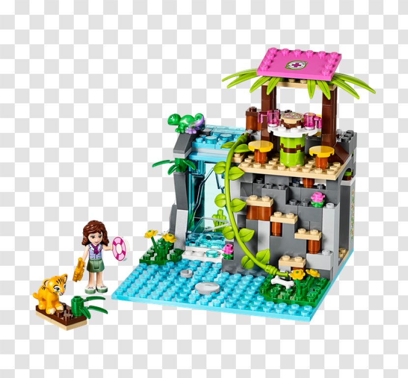 Amazon.com LEGO Friends 41003 Jungle Falls Rescue Hamleys - Toy Transparent PNG