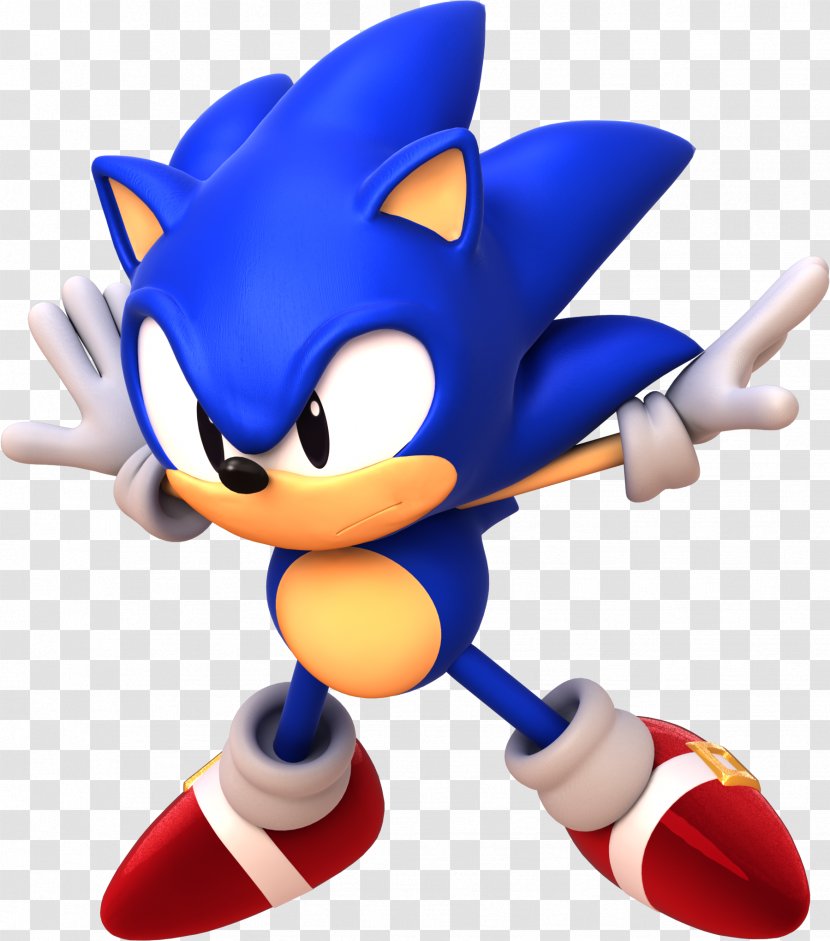 Sonic The Hedgehog Mania CD Forces 3D - Figurine - Classic Transparent PNG