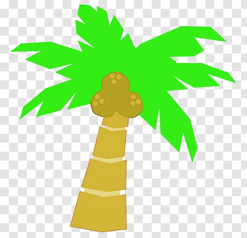 Summer Palm Tree - Plant Stem Symbol Transparent PNG